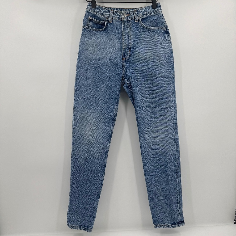 Banana Republic Jeans Women 6R Blue High Rise Slim Fit Denim Light Wash Vintage